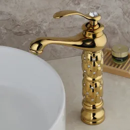 Altri rubinetti Docce Accessori aan Rubinetto lavabo Rubinetti acqua Lavandino bagno in ottone Solido bianco freddo e miscelatore monocomando 231204