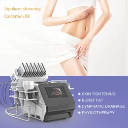 Ultrasound cavitation fat burn machine body slimming rf face lift treatment skin rejuvenation use manual approved