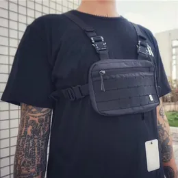 Botão de metal 1017 Alyx 9SM Sacos de peito funcionais da rua High Rua 2 Buckles Bolsa Homens Mulheres Backpacks Backpack2673