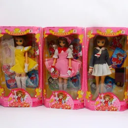 Dolls Cardcaptor Sakura Kinomoto Tomoyo Daidoji Action Figure Anime Card Captor Doll Collection Toy Girl's Birthday Gift 231205