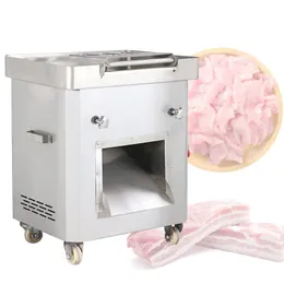 Fatiador de carne elétrico 110V 220V comercial multifuncional de aço inoxidável grande cortador de carne elétrico