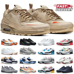 scarpe da corsa da esterno per uomo donna Triple White Gum nero Tweed Dark Army Pink Midnight Navy Obsidian Wolf Grey scarpe da ginnastica sportive da ginnastica