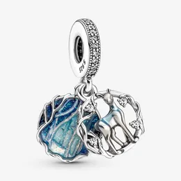 100% 925 STERLING Gümüş Snape Doe Patronus Slaggle Charms Orijinal Avrupa Cazibesi Bilezik Moda Kadınlar Düğün Nişan JE270H