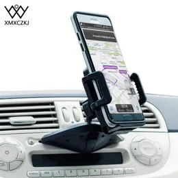 XMXCZKJ Universal Car Phone Holder DD Slot Stand Mount Mobile Support mobiltelefonens smarttelefonhållare i bilen för iPhone X 8 7S C1194C