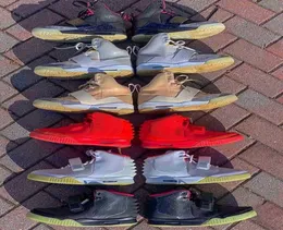 Sıradan spor ayakkabılar batı 1 ben göz kırpma net tan zen gri erkek basketbol ayakkabıları atletizm botları 2 II güneş nrg kırmızı Ekim koşu ayakkabıları spor2991880