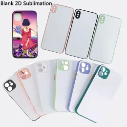 COLLULL FLAND 2D SUBLIMATION TPU COMPURE COMPLES DIY Printing for iPhone 15 14 13 12 11 PRO MAX 7 8 SUBLIMATIN