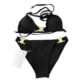 Designer halter bikini sexig push up bh mode trosor kostym för damer mode strand surf baddräkt bikini