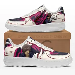 Modeklänningskor män kvinnor Deku Mha anime sneakers klassiska gummi höga toppar graffiti läder designer anpassade par animes löpande sportskor mn2102 box eu 36-46