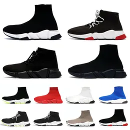 Original Sock Shoes Luxury Running Shoe Graffiti Black White Beige Pink Green Blue Mens Womens Outdoor Shoes Trainers Sport Sneakers