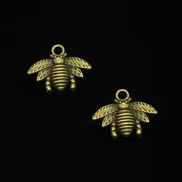 109pcs zinc alloy charms bumblebee bumblebee honey bee charms for jewelry making diy admants 21mmn196d