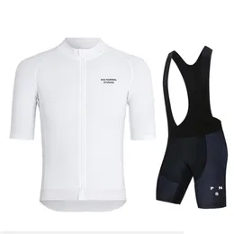 Ensembles de maillots de cyclisme PAS NORMAL STUDIOS marque blanc PNS été hommes sport chemise à manches courtes vêtements de vélo de montagne Ciclism 2209274v