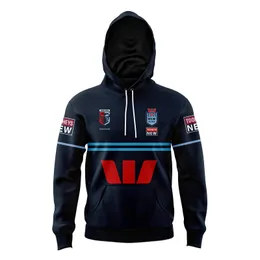 2023 2024 Kids Rugby Hoody 23 24 NSW Blues Hoodies Boys Girls Home Away Outdoor Hoodies