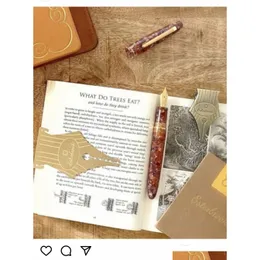 Segnalibro all'ingrosso Penna vintage a forma di pennino in metallo Portapagina vuoto Clip per diario Decorazione per notebook Accessori per pianificatore carino Drop Deliv Dhqjm