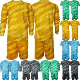 クラブチームの長袖ゴールキーパーサッカー32 Matheus donelli Jerseys Paulistaセット2023-24ゴールキーパーGK 44 Alan Gobetti 12 Cassio Football Shirt Kits Uniform Men Youth