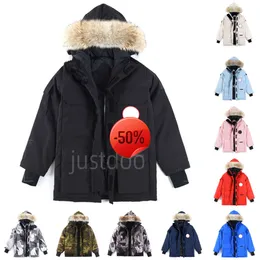 Desconto de Natal Mens Down Parkas Puffer Jackets Designer Hoodie Ganso Mens Real Coyote Fur Outdoor Wyndham Windbreaker Jassen Outerwear Com Capuz Manteau Jacket