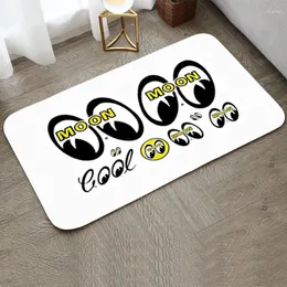 カーペットM-Mooneyes Door Mat Kitchen Mats For Floor Balconyバスルームラグカーペットフットバスルームの家