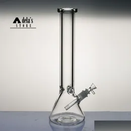 Accessories 12 Inch Beaker Bong Hookahs Available Glass Water Pipe 10 Colors 18Mm Joint Dab Oil Rig Hookah Heady Recycler Downstem Bow Dhlsp