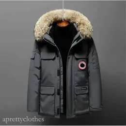 Cananda Goosemen's Down Barkes Jackets Winter Work Clothes Jacket Outdoor Fashion Warm Warm Wark Broadcast Canadian 280