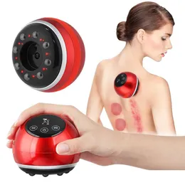 Back Massager Masr Electric Cup Gua Sha Vacuum Suction Cups Ems Anti Cellite Magnet Therapy Guasha Scra Fat Body 231124 Drop Deliver Dhqqs