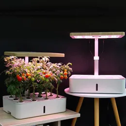 Intelligent Sidess Odling Aerogarden Flower Pot Hydroponic Planter inomhus Vegetabilisk växt Pot Flower Nursery Fill Light Y202412