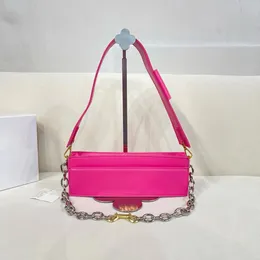 Borsa sottobraccio da donna di design di alta qualità, borsa a tracolla ordinaria alla moda, borsa a tracolla in materiale di pelle, con scatola semplice borsa 002