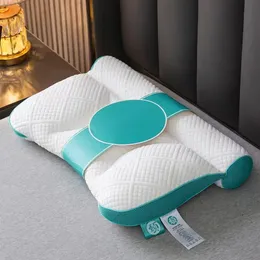 Yastık 3D servikal ortopedik boyun, uyku için Soya Fiber Spa Masajı Yatak Soya Fiber Spa Masajı 231205'e yardımcı olur