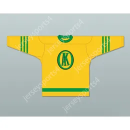 カスタムUshl Gordie Howe 9 Omaha Ak-Sar-Ben Knights Away Hockey Jersey新しいトップステッチS-M-L-XL-XXL-3XL-4XL-5XL-6XL