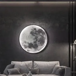 مصباح الحائط سهل تثبيت LED Moon Light مواد زخرفية جيدة مصابيح أنيقة