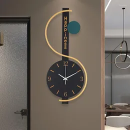 Wanduhren, Uhr, hängend, minimalistisch, modern, Persönlichkeit, kreative Dekoration, Zuhause