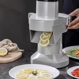 Processadores de alimentos Multifuncional Cortador de vegetais Slicer Comercial Máquina de corte pequena trituradora elétrica