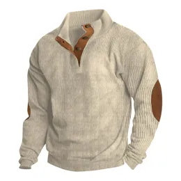Men's Sweaters Pull a col montant a manches longues pour hommes pull polyvalent style printemps et automne pull decontracte a la mode 231205