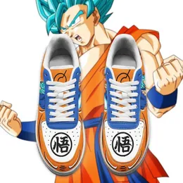 Fashion Men Women Anime Dress Shoes Gohan Air Sneakers Italy Classic Manga Low Top Leather Simple Designer Couple Custom Animes Fitness Athletic Shoes MN2105 EU 36-47