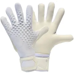 Luvas esportivas látex futebol goleiro adultos treinamento de futebol protetor com faixa de pulso resistente ao desgaste antiderrapante goleiro 231205