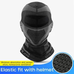 Велосипедные шапки, маски, зимняя термобалаклава, бандана, дышащая мотоциклетная маска для лица, байкерская ветрозащитная маска для шеи, лыжная маска Snowbo3430