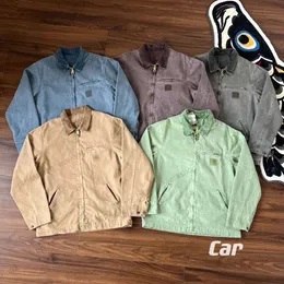 Carhart ceket carhart erkek tasarımcısı ceket ceket carharttlys ceket ince boyalı yama ceketleri dış giysiler gözyaşları carhart 894 328