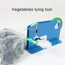 Matlagringsorganisation Ställer in stormarknad Seating Machine Plastic Pave Tape Bundle Up Tying Tool Bulk Väg SEALER Kitchen Clip 231204