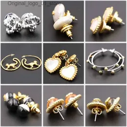 Stud TB boucle oreille femme European Tory Jewelry Stud Earring For Women Fashion Jewelry Free Shipping udo por 1 real e frete gratis Q231205