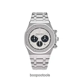 Designer de luxo relógio masculino relógios de grife relógios de movimento de máquinas automáticas épico Royal Oak Time Watch 41mm aço inoxidável mostrador branco relógio masculino 26331 WN-EEMT