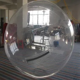 Boa bola de água inflável colorida que anda bola de água Zorb bola de hamster humano em 317L