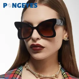 Sunglasses Oversized Butterfly Women Men 2023 Fashion Irregular Sun Glasses For Female Trendy Y2k Punk Sunglass Party Eyewear