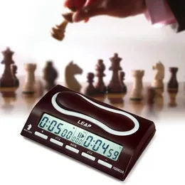 Relógios de mesa de mesa LEAP PQ9903A Multifuctional Digital Chess Clock Wei Chi Count Up Down Chess Alarm Timer Reloj Ajedrez Temporizador Game Timer 231205