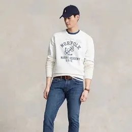 Polos Erkek Sweatshirt Mektubu Kazak 2023 QR Kodu ile Eşleştirilmiş Yeni Lüks Kazak Kış Pamuk Çok Yönlü