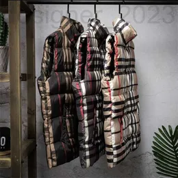 남자들 조끼 디자이너 2023 새로운 스타일 고급 남성 조끼 여자 겨울 따뜻한 재킷 다운 야외 소매 소매 깃털 코트 크기 S-4XL 럭셔리 008K