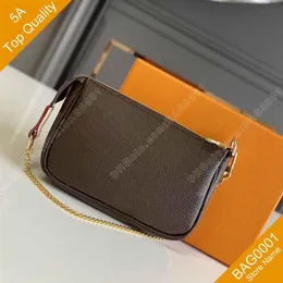 Fashion Bags Mini Pochette Accessories Original Quality handbags luxury designer bag crossbody With Box B020258g