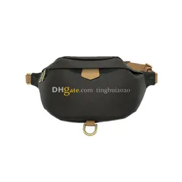 새로운 도착 유명한 Bumbag M43644 Bags Cro2023 바디 패션 Shou Lder 가방 갈색 허리 가방 Bum Unisex Waist Bags 11292f