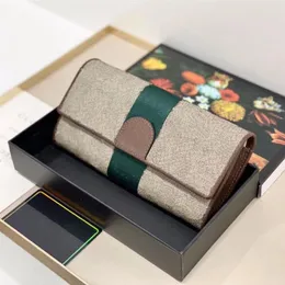 녹색 레드 스트라이프 523153 Zippy 카드 홀더 클래식 빈티지 지갑을 가진 Ophidia Continental Standard Long Wallet Cover