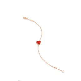 Lucky Clover Heart Bracelet Bracelet Letter-V Cleef Tennis Chain Chair Braclets Mens Mens Jewelry for Women Party Christmas Pres2844