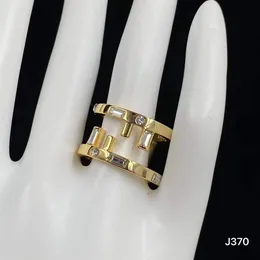 Anillos de diseñador de moda anillos bague para hombres y mujeres compromiso joyería de boda regalo de amante con caja NRJ268R