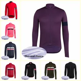 2019 Rapha Team Cycling Winter Thermal Fleece Jersey Bike Clothing Maillot Clothes Mountain Ropa Ciclismo Sportwear U1018202677