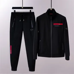 Jaqueta de designer conjunto de veludo de vison calças esportivas de rua alta carta impressa casual terno esportivo jaqueta superior 9066c2